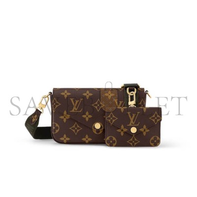 LOUIS VUITTON MULTI POCHETTE FÉLICIE M80091 (17*9.6*3.5cm) LOUIS VUITTON MULTI POCHETTE FÉLICIE M80091 (17*9.6*3.5cm)